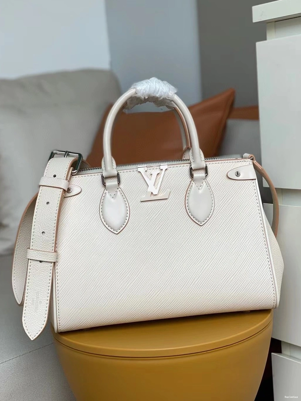 Repzbay VUITTON GRENELLE TOTE LOUIS MM 1218